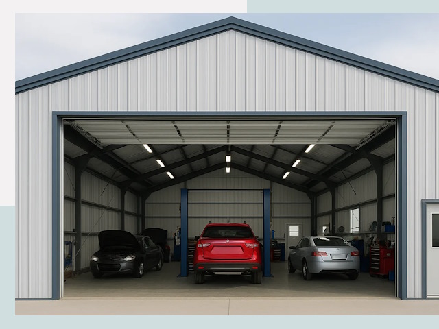 Ангары из сэндвич панелей от 617 руб. в Арсеньев