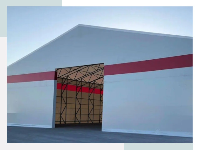 Быстровозводимые ангары в Арсеньеве