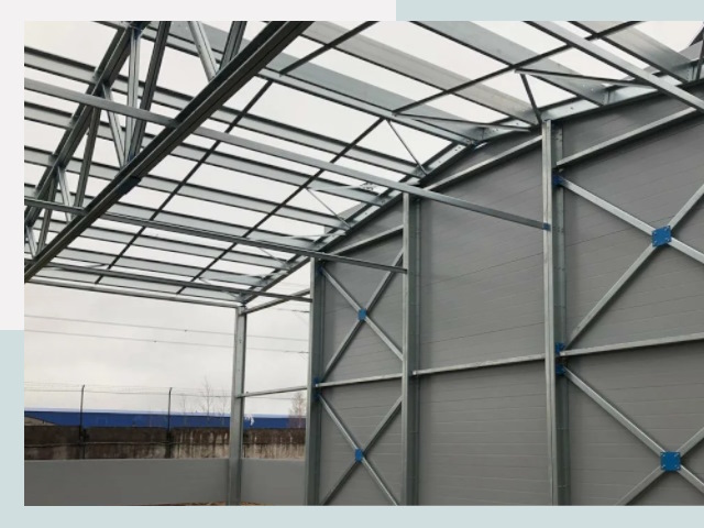 Каркасные ангары от СтальСтрой-Рсн по цене от 617 руб.