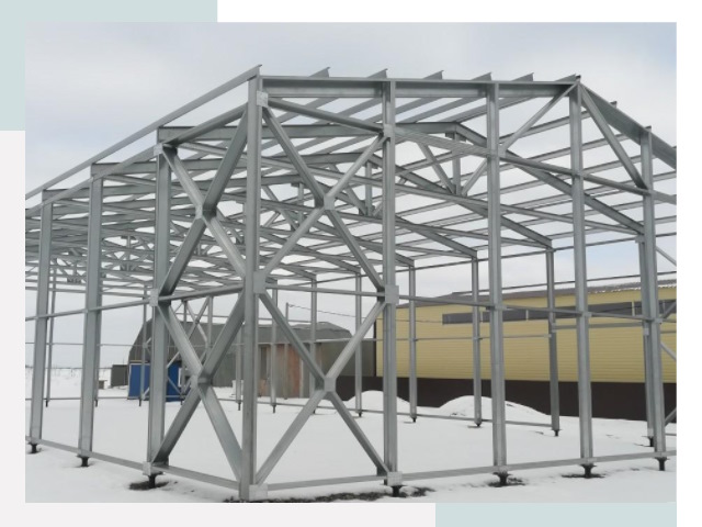 Каркасные ангары в Арсеньеве