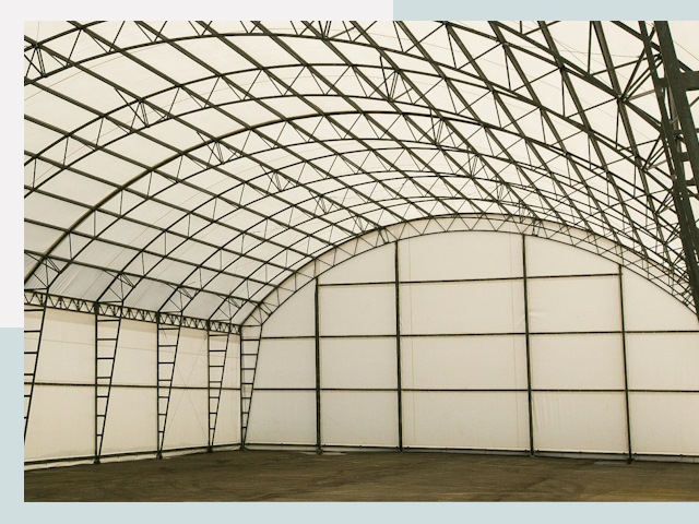 Арочные ангары от 617 руб. в Арсеньев и Приморский край