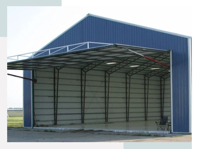 Прямо стенные ангары в Арсеньеве