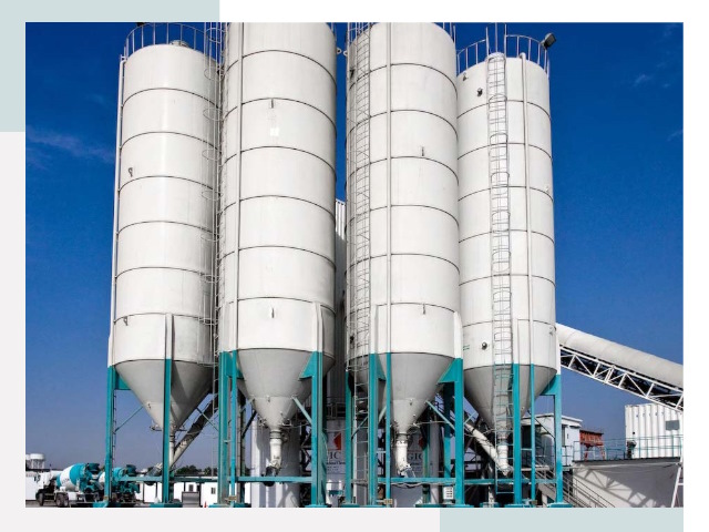 Строительство цементных силосов в Арсеньеве