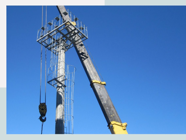 Монтаж осветительных мачт в Арсеньев от 617 руб.