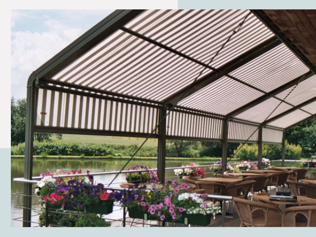 Элегантные навесы для кафе от 617 руб в Арсеньев