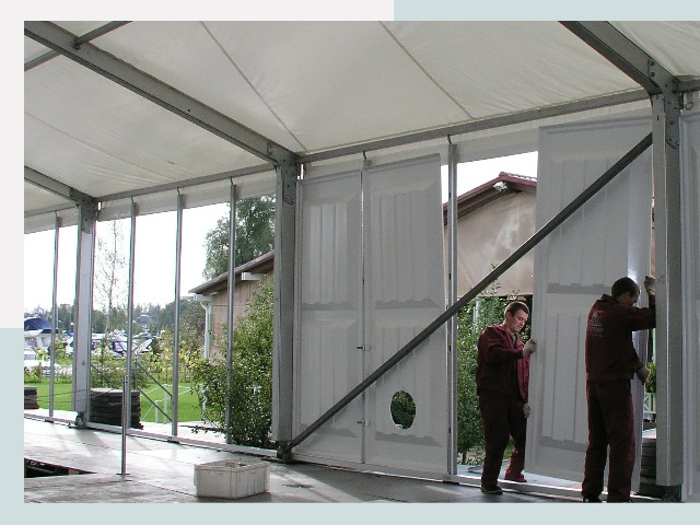 Быстро сборные шатры в Арсеньев от 617 руб. за м²