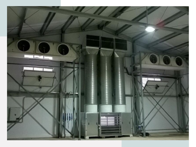 Инженерные системы для ангаров в Арсеньеве