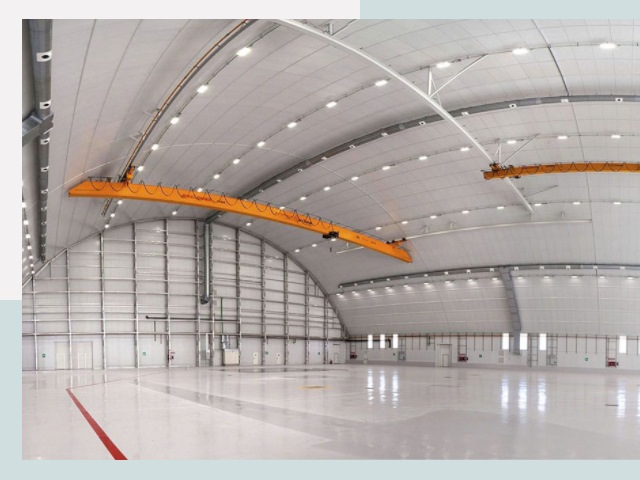 Оснащение ангаров в Арсеньев от СтальСтрой-Рсн - цена от 617 руб.