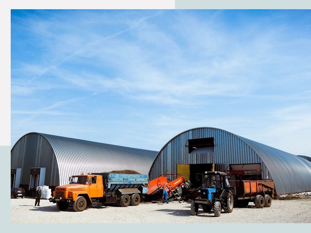 Ангары для спецтехники в Арсеньеве