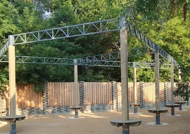 Терраса из металлоконструкций под ключ, проектирование, изготовление и монтаж от СтальСтрой-Рсн